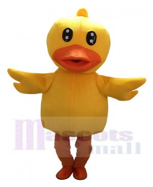 Cute High Quality Duck Mascot Costume Yellow Ducky Adult Party Carnival Halloween Christmas Mascot Costume