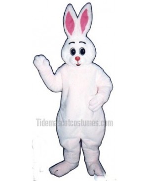 Cute Easter Bunny Rabbit Hugs Mascot Costume