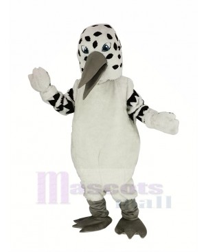 New Black and White Sandpiper Bird Mascot Costume Animal	