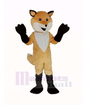 Funny Brown Fox Mascot Costume