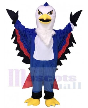 Cute Blue and Red Thunderbird Mascot Costumes Animal 