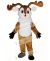 Red Nose Deer Mascot Costume Adult Deer Costume