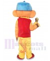 DJ Monkey mascot costume