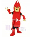 Red Titan Spartan Mascot Costume Adult	