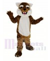 Cute Brown Bobcats Mascot Costume