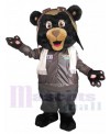 Pilot Bear mascot costume