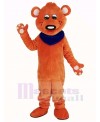 Orange Teddy Bear Mascot Costume