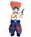 Western Cowboy Mascot Costumes People 