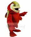 Red Arctic Char Mascot Costumes Fish
