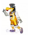 Light Gray Falcon Mascot Costume Light Grey Hawk Mascot Costumes