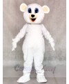 Cute White Bear Mascot Costumes Animal