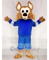 Custom Color Blue Arizona Coyotes Howler the Coyote Wolf Mascot Costumes
