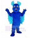 Blue Flying Bat Mascot Costume Animal	