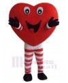 Heart mascot costume