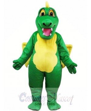Adult Green Fly Dragon Mascot Costumes  