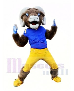 Sporty Powerful Ram Mascot Costume 