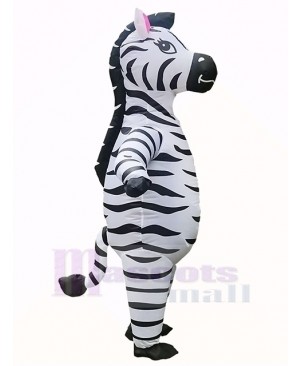 Zebra Inflatable Costume Halloween Christmas Cosplay Party Dress for Adult