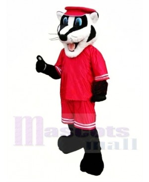 School Sporty Badger Mascot Costume