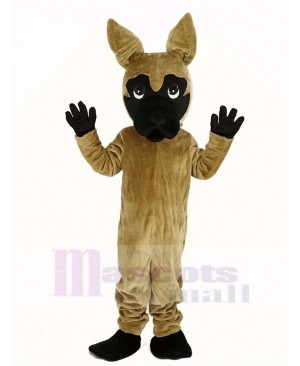 Brown Dane Dog Mascot Costume Animal