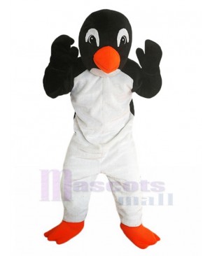 Cute Black and White Penguin Baby Mascot Costume Animal