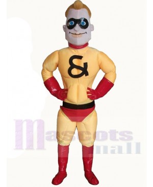 Mighty Superhero Mascot Costume People