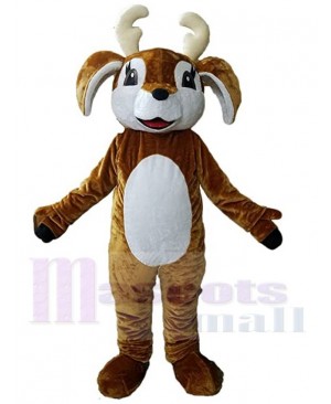 Cute Reindeer Mascot Costume For Adults Mascot Heads