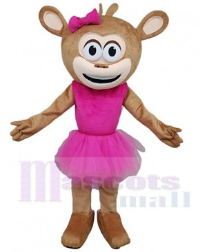 Female Monkey Mascot Costume For Adults Mascot Heads