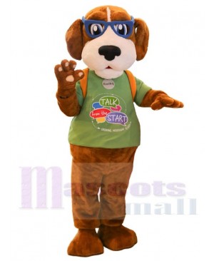 Rocky Reader Dog Mascot Costume Animal
