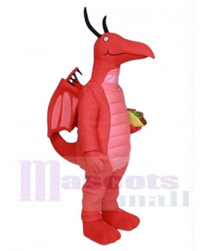 Taco Dragon Mascot Costume Cartoon