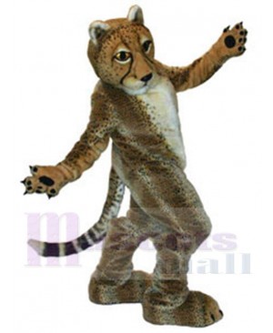 Zoo Agile Cheetah Mascot Costume Animal