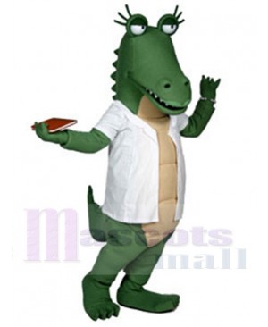 Dr. Ali Gator Crocodile Alligator Mascot Costume Animal