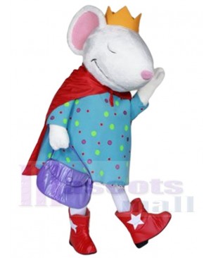 Lilly Queen Mouse Rat Mascot Costume Cartoon