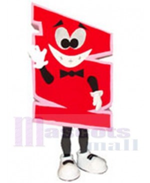 ADI Advertising Guy Mascot Costume Cartoon