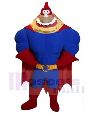Super Hero Horned Avenger Mascot Costume Cartoon