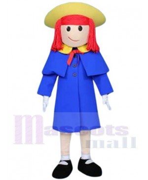 The Girl Madeline Mascot Costume Cartoon