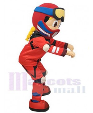 Ski Girl Mascot Costume For Adults Mascot Heads
