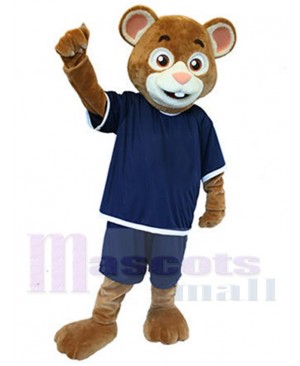 Ice Hockey Sport Hamster Mascot Costume Animal
