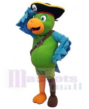 Keen Pirate Parrot Mascot Costume Animal