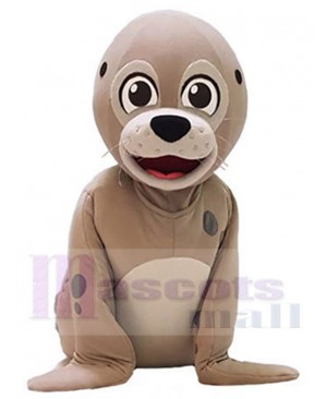 Cute Watersport Seal Mascot Costume Animal