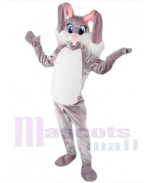 Funny Long-eared Bunny Rabbit Mascot Costume Animal