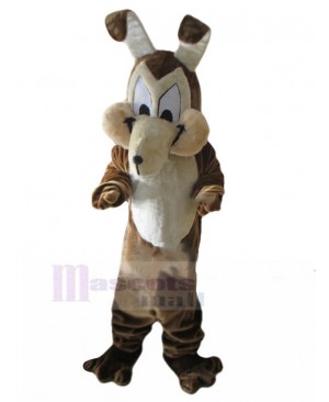 Hilarious Wolf Dog Mascot Costume with Long Ears Animal