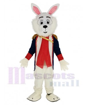 Colonel Wendell Rabbit with Lace Mascot Costume Animal