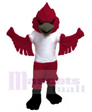 Power Cardinal Mascot Costume Animal