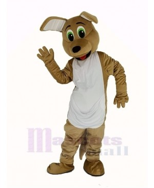 Dark Tan Kangaroo Mascot Costume
