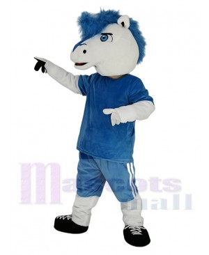 College Ball Team Horse Mascot Costume