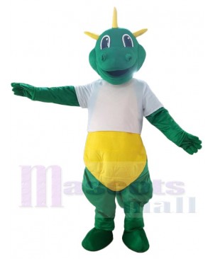 Green Dragon Mascot Costume For Adults Mascot Heads