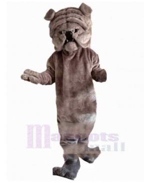 Crumpled Shar Pei Dog Mascot Costume Animal