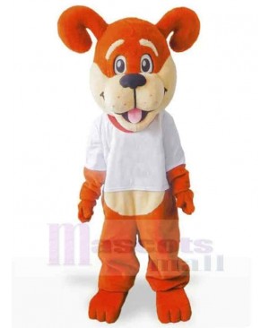 Super Cute Orange Dog Mascot Costume Animal