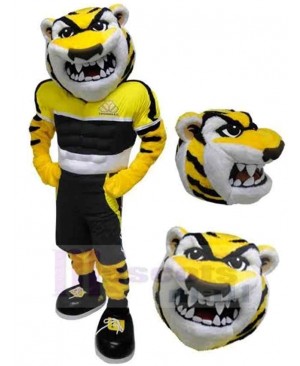 Sharp Teeth Strong Tiger Mascot Costume Animal