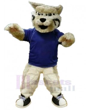 Power Furry Tiger Mascot Costume Animal